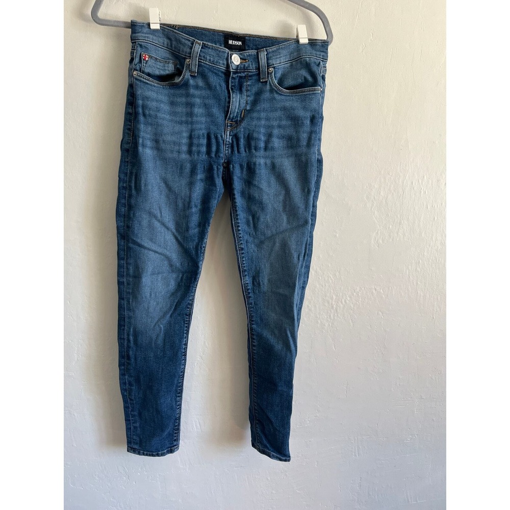 Hudson Krista Super Skinny Jeans‎ Medium Wash Blue Denim Size 28